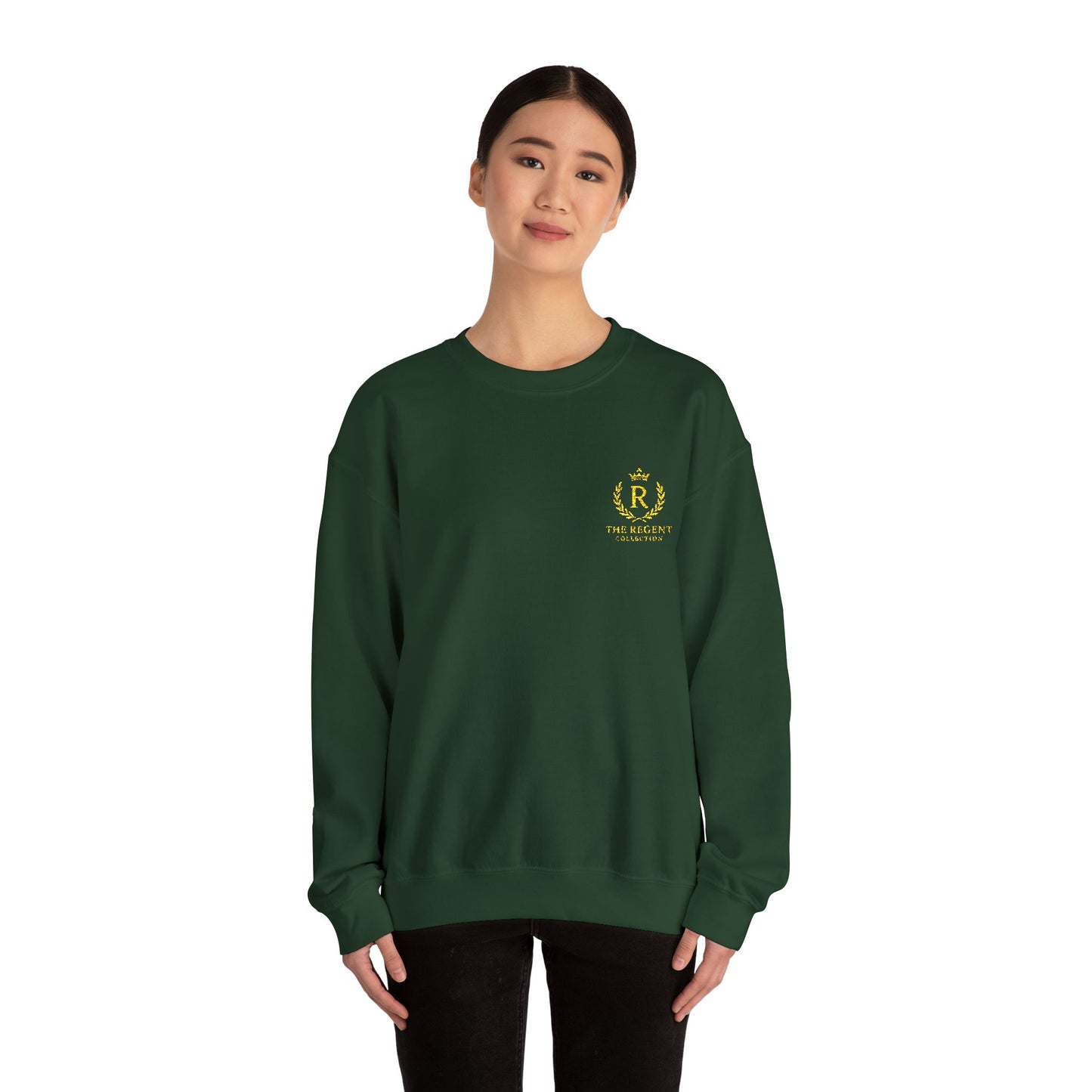 The Regent Collection Embroidered Crewneck Sweatshirt
