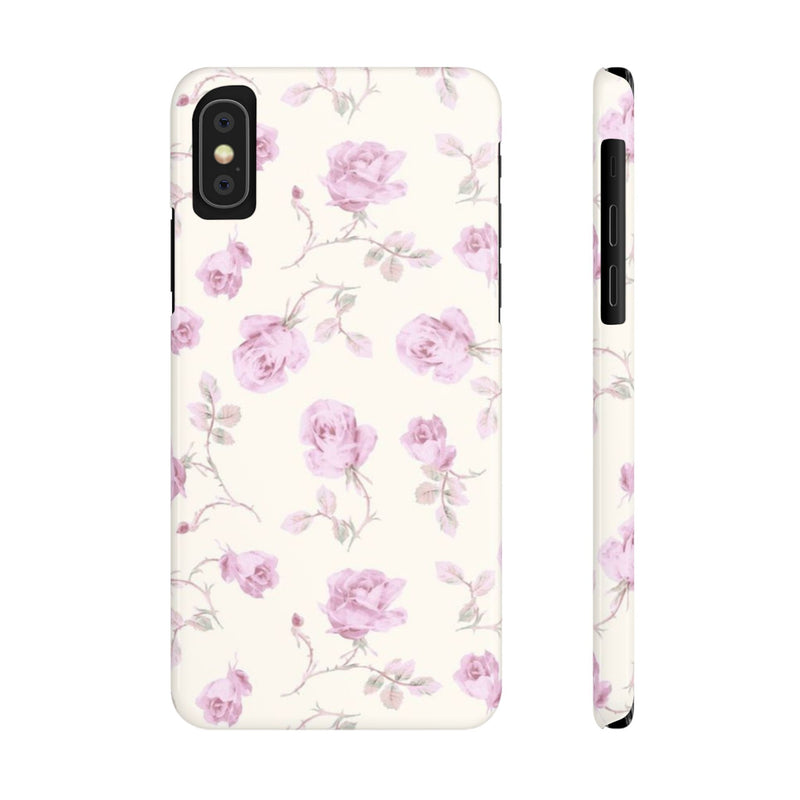 Lavender Rose Slim iPhone Case