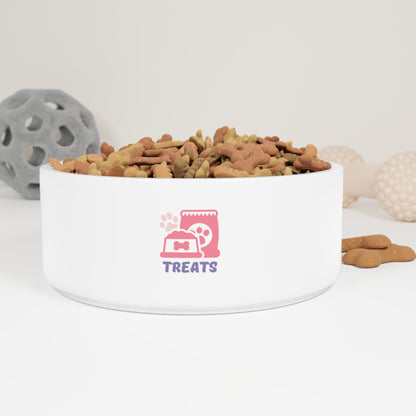 Pink Treats Pet Bowl