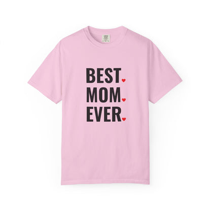 Best Mom Ever Hearts Oversized T-shirt
