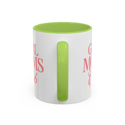Girl Moms Club Accent Coffee Mug — 11/15oz