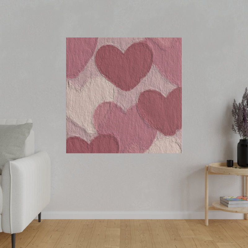 Love in the Air Matte Canvas, Stretched