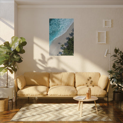 Paradise Cove Matte Stretched Canvas