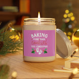 Baking More Than Cookies Pink Scented Candles, 9oz