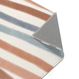 Denim Striped Area Rug