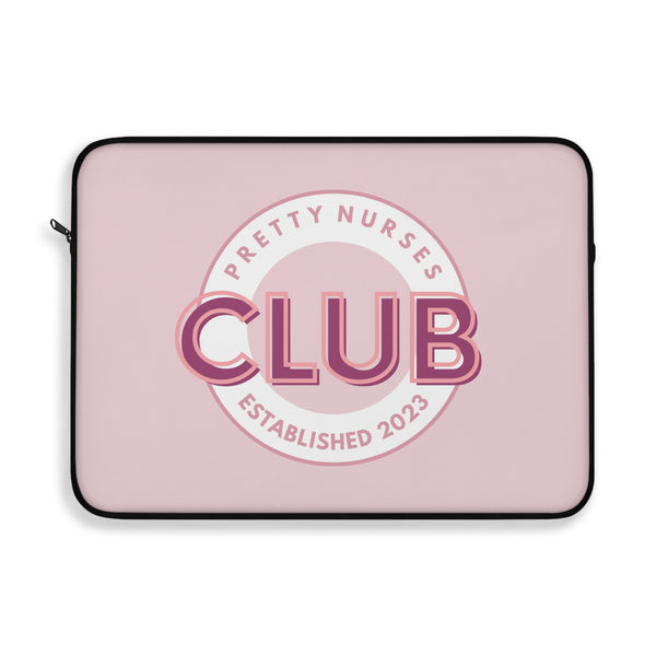 Pretty Nurses Club Est Laptop Sleeve