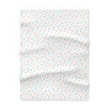 Multicolor Polka Dot Soft Fleece Baby Blanket