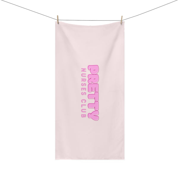 Pretty Nurses Club Pink Mink-Cotton Towel