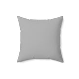 Merry and Bright Faux Suede Square Pillow