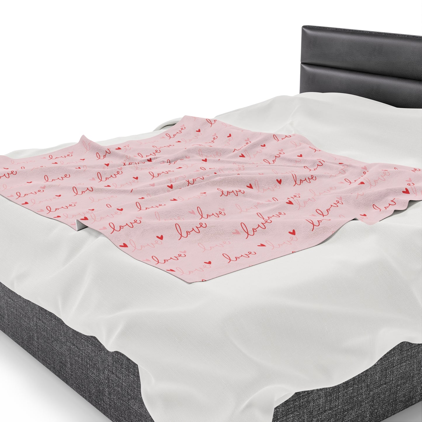 Love Silk Velveteen Plush Blanket
