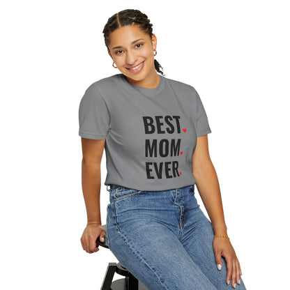 Best Mom Ever Hearts Oversized T-shirt
