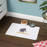 Curiosity Cat Pet Food Mat