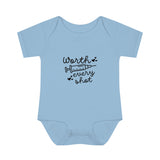 Worth Every Shot IVF Baby Bodysuit