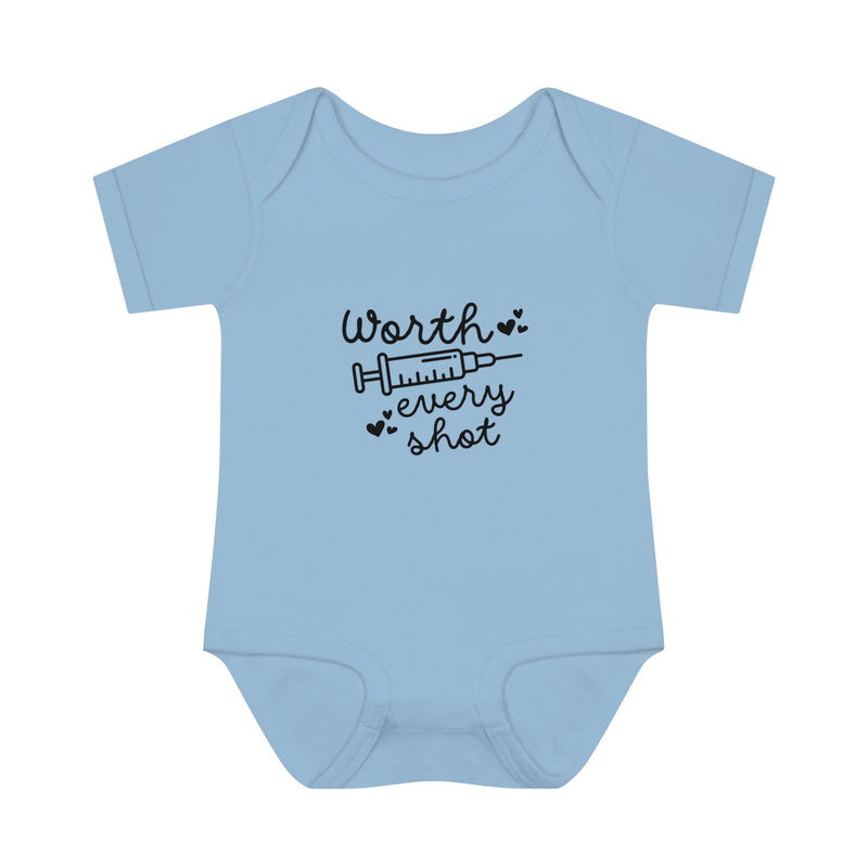 Worth Every Shot IVF Baby Bodysuit