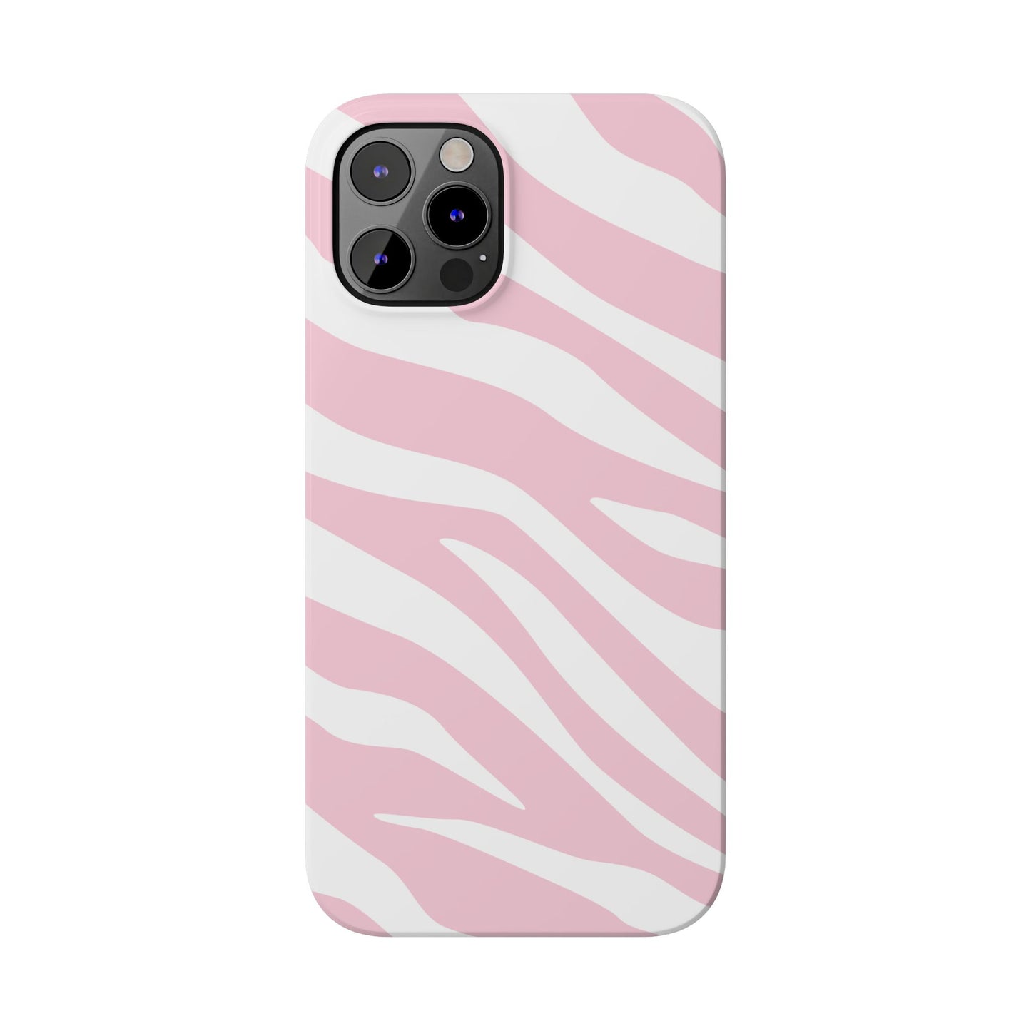 Pink Zebra Slim iPhone Case