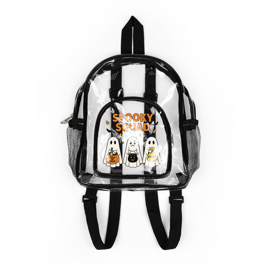 Clear Spooky Squad Trick or Treat Stadium Backpack