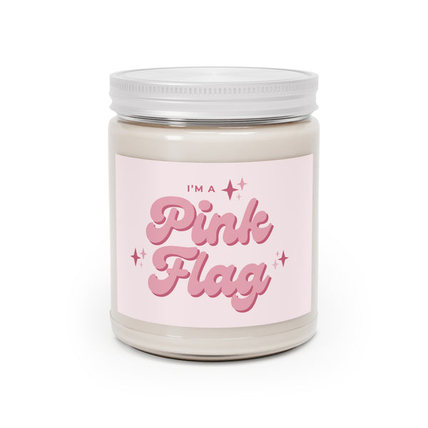 I'm a Pink Flag Scented Candles, 9oz