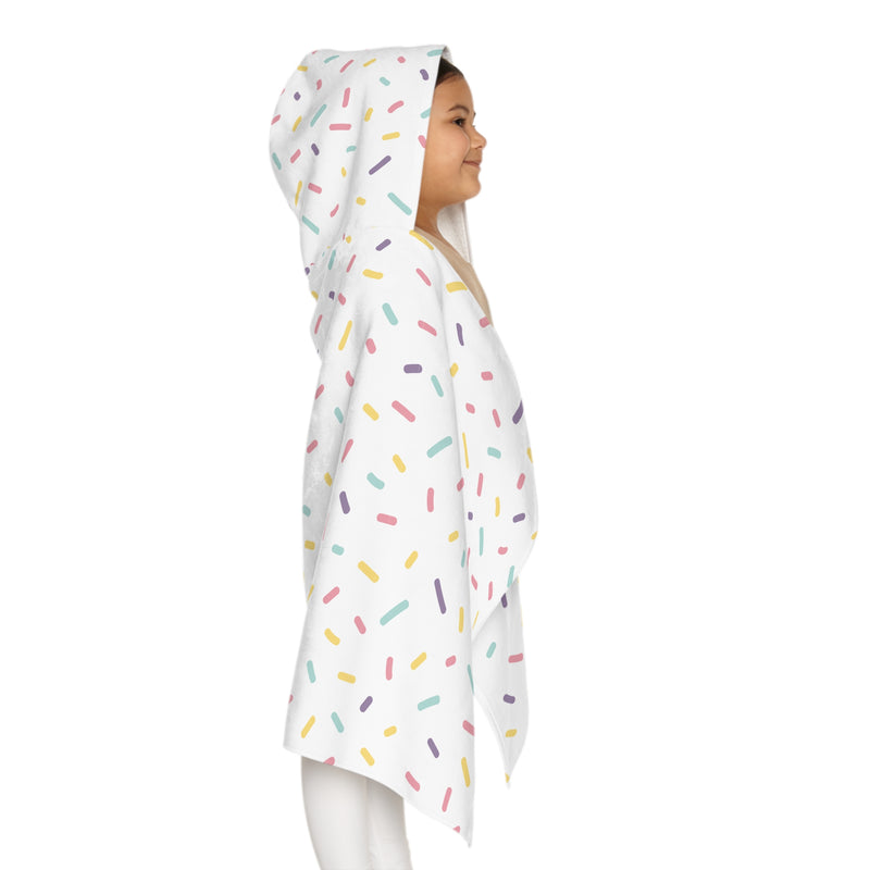 Lucky Sprinkles Youth Hooded Towel