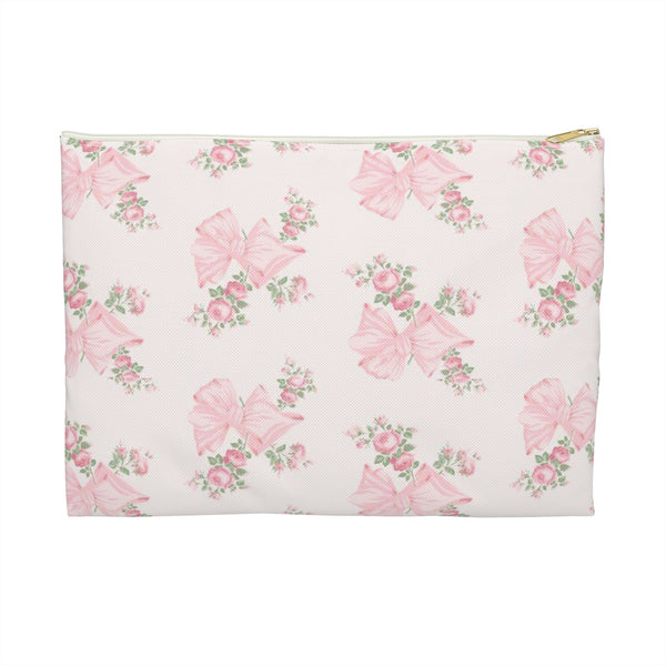 Rosa Beaux Pink Accessory Pouch