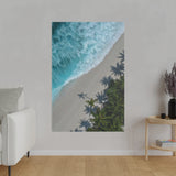 Paradise Cove Matte Canvas, Stretched