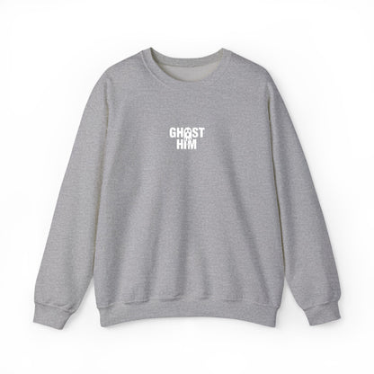 Ghost Him Embroidered Crewneck Sweatshirt
