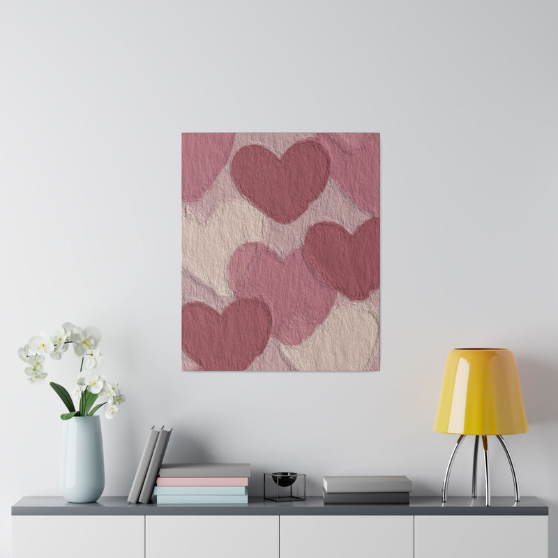 Love in the Air Matte Canvas, Stretched