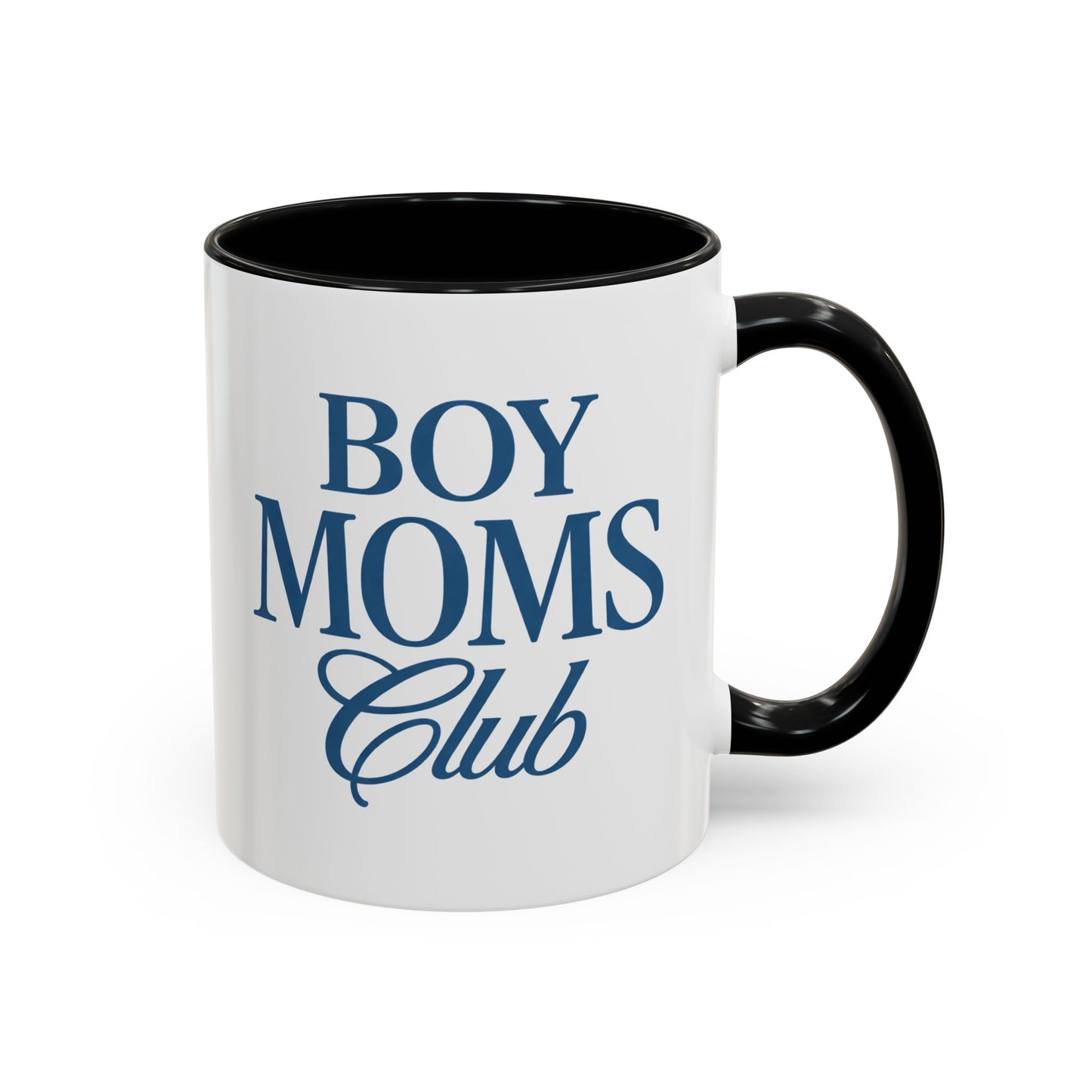 Boy Moms Club Accent Coffee Mug – 11/15oz