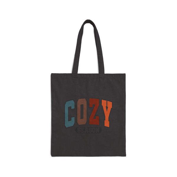 Cozy Season Cotton Canvas Tote Bag