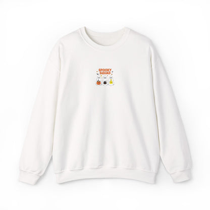 Spooky Squad Trick or Treat Embroidered Crewneck Sweatshirt