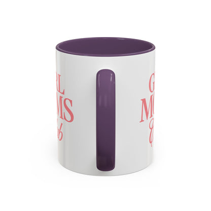 Girl Moms Club Accent Coffee Mug — 11/15oz