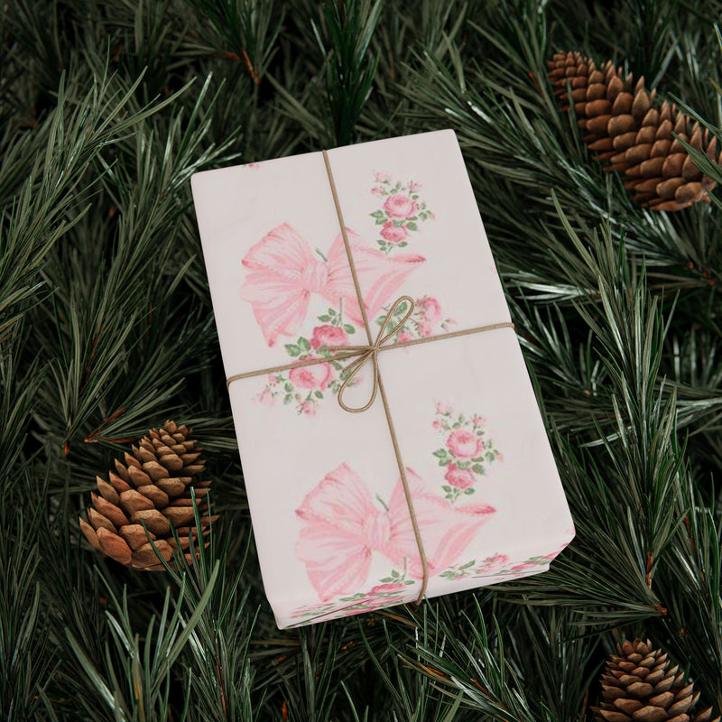 Rosa Beaux Pink Wrapping Papers