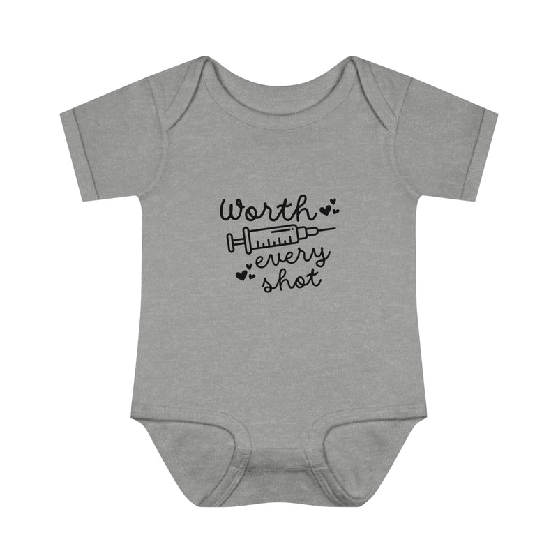 Worth Every Shot IVF Baby Bodysuit