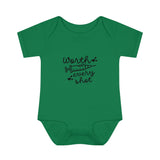 Worth Every Shot IVF Baby Bodysuit