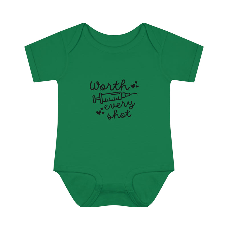 Worth Every Shot IVF Baby Bodysuit