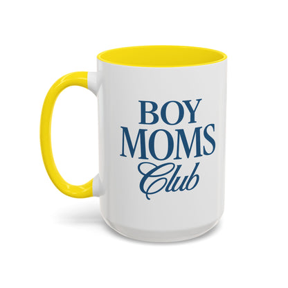 Boy Moms Club Accent Coffee Mug – 11/15oz