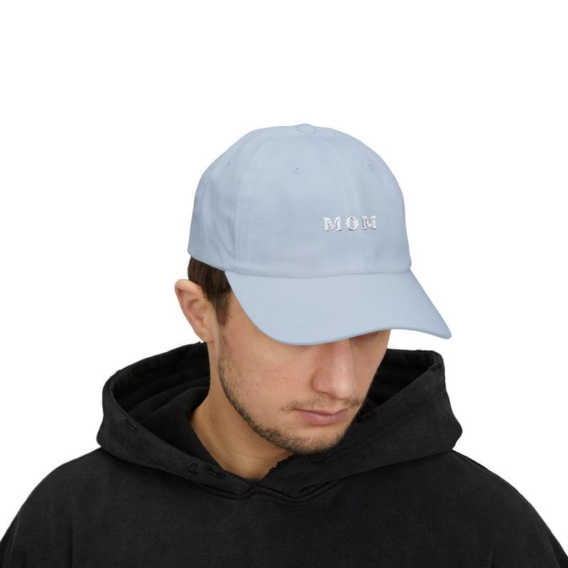 Embroidered Mom Classic Dad Cap