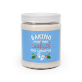 Baking More Than Cookies Blue Scented Candles, 9oz