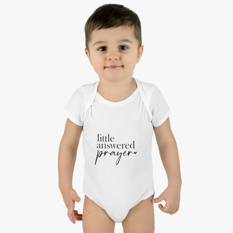 Little Answered Prayer Baby Bodysuit