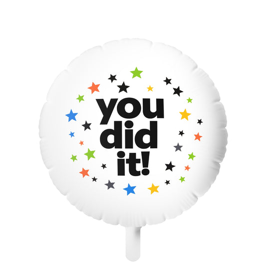 You Did It! Graduation 22" Mylar Balloon