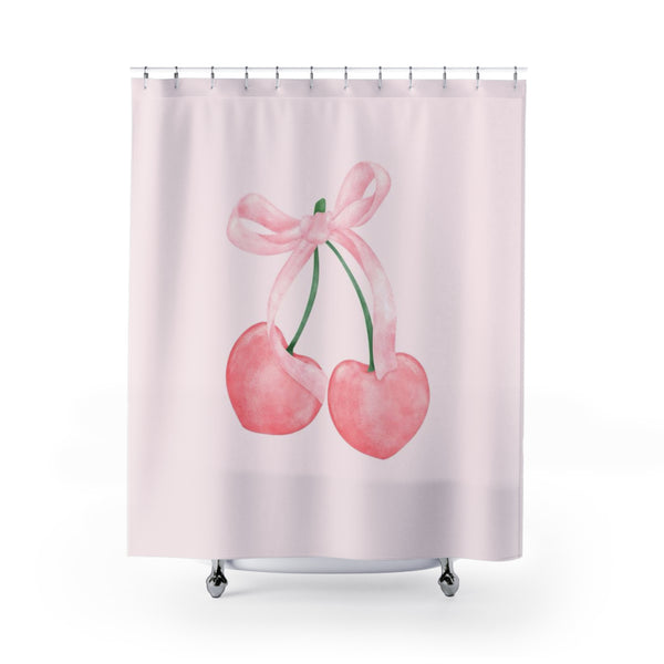 Coquette Cherry Shower Curtain