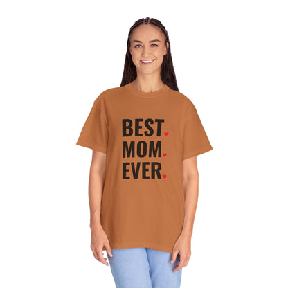 Best Mom Ever Hearts Oversized T-shirt