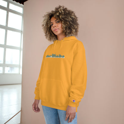 Lagos City Skyline Champion Hoodie