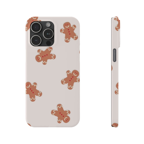 Gingerbread Man Slim iPhone Case