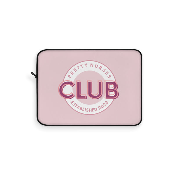 Pretty Nurses Club Est Laptop Sleeve