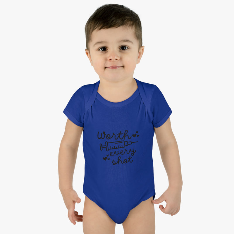 Worth Every Shot IVF Baby Bodysuit