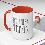 Hey There Pumpkin Accent Coffee Mug (11, 15oz)