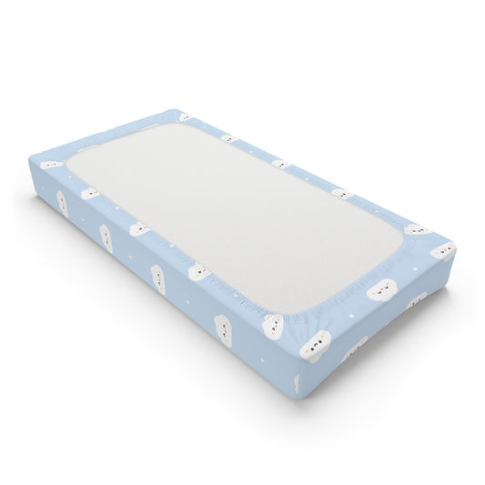 Blue Clouds Baby Changing Pad Cover