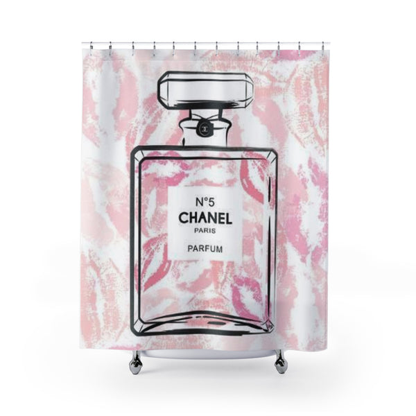 Luxury Fragrance Kisses Shower Curtain