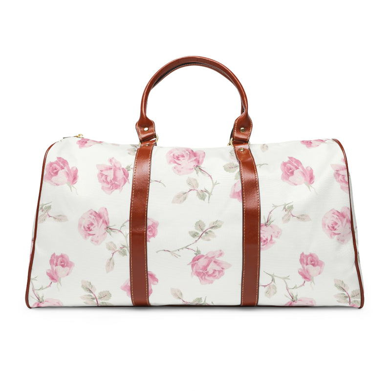 Blushing Rose Waterproof Travel Bag