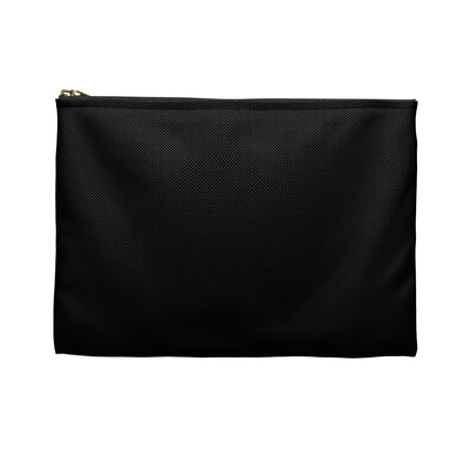 Face Card Never Declines Black Accessory Pouch